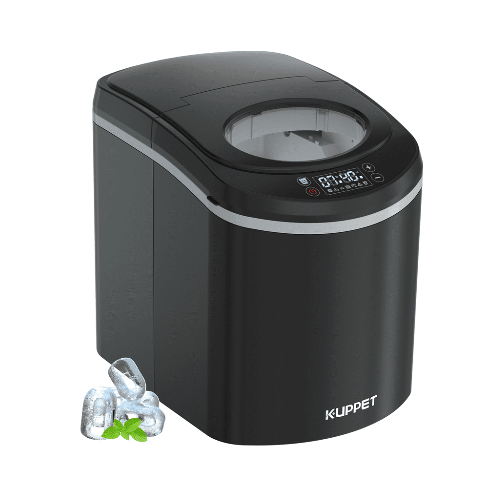 KUPPET Portable Ice Maker Machine for Countertop with LED Display Self
