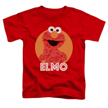 

Sesame Street - Elmo Scribble - Toddler Short Sleeve Shirt - 3T
