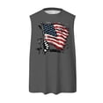 thumbnail image 5 of Caqnni Men's Cotton Workout Tank Tops Gym Bodybuilding Training Fitness Sleeveless Muscle T Shirts Cool Summer Beach Vacation S,Grey, 5 of 5