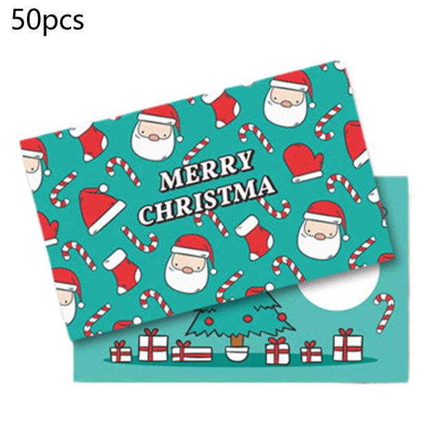 Christmas Round Scratch-Card Gift Birthday Anniversary Christmas