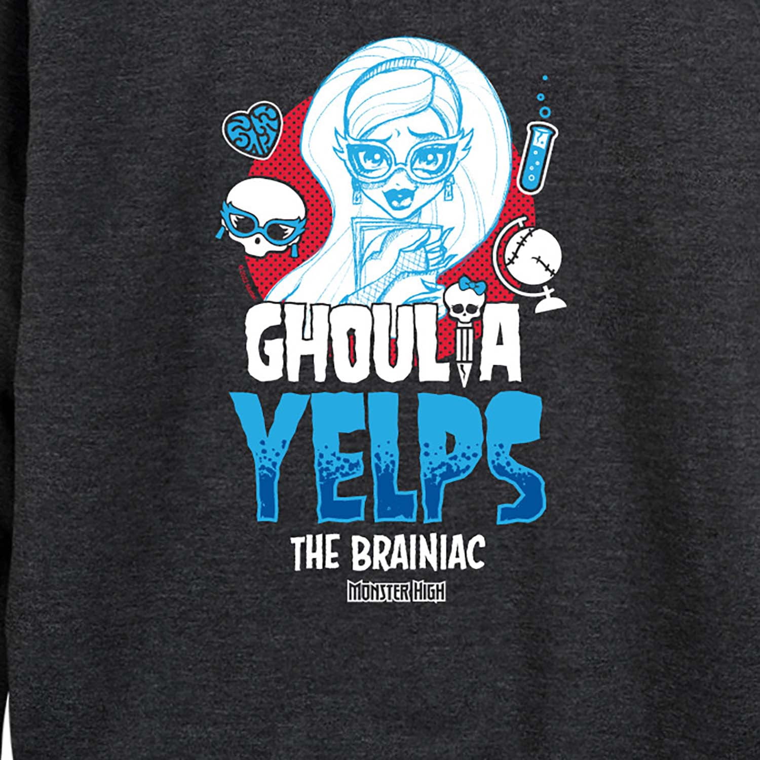 Monster High - Ghoulia Yelps - Women's Lightweight French Terry Long Sleeve Shirt