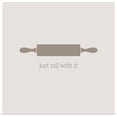thumbnail image 1 of Great BIG Canvas | "Just Roll with It - minimalist retro kitchen art" Art Print - 20x20, 1 of 4