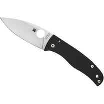 Spyderco Bodacious Pocket Knife 3.66" Drop Point CPM S30V Satin Blade G-10 Handle Black