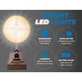 thumbnail image 4 of Lámpara de pared Westek LED, funciona con pilas, paquete de 2, 100 lúmenes, 4 of 8