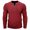 Wine, variant on Honeeladyy Men's Cotton Linen Henley Shirt Long Sleeve Hippie Casual Beach T Shirts #Za-Army Green-L