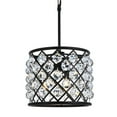 thumbnail image 3 of Elegant Lighting 1206D14MB-RC 14 Dia. x 13 H in. Madison Pendent Lamp - Mocha Brown- Royal Cut Crystals, 3 of 6