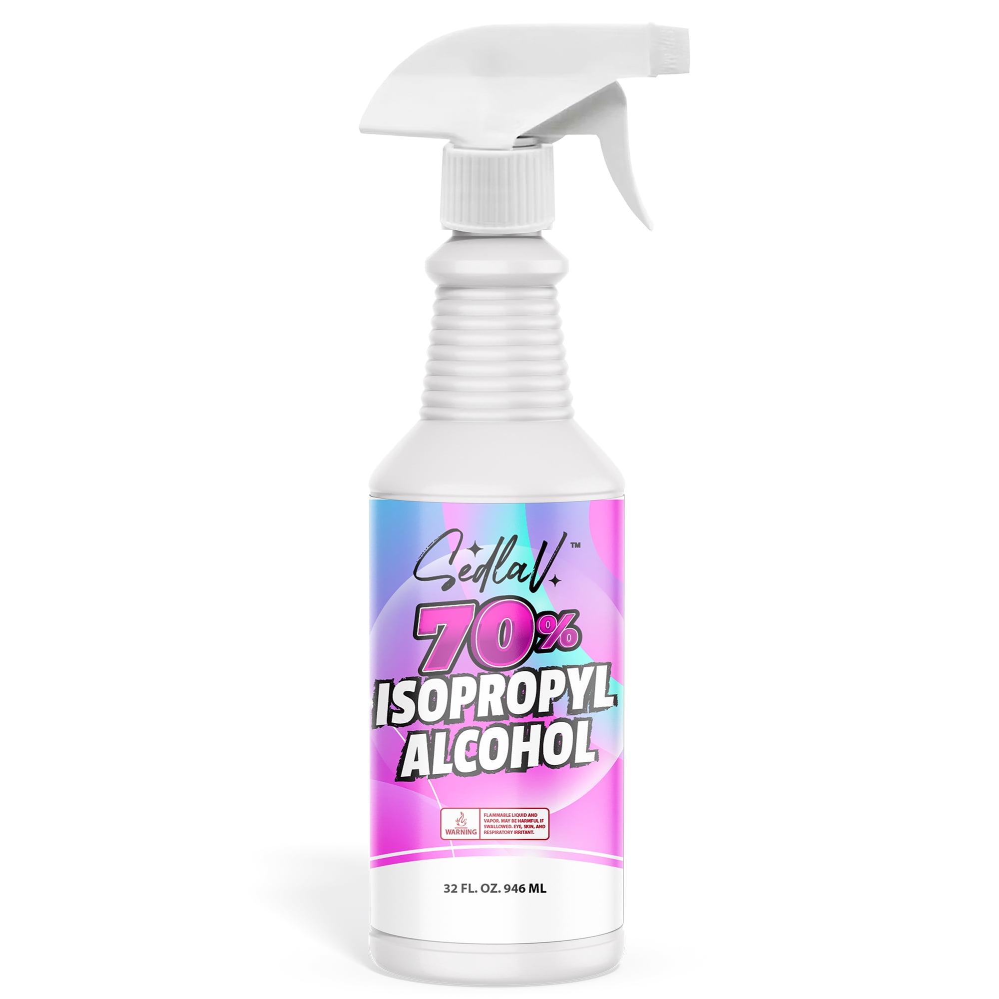 Isopropyl Alcohol Spray Bottle, 70% Isopropyl Alcohol Spray bottle 32 Fl Oz.
