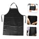 thumbnail image 5 of unbranded Delantal Para Cocina Impermeable Color Negro Con Simple Y Resistente Para Hogar, 5 of 8