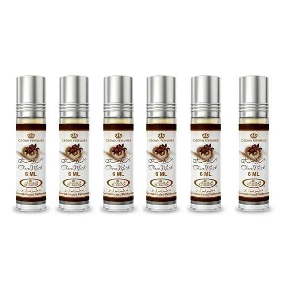 (6-Pack) Al-Rehab Choco Musk Roll On Perfume Oil 6 mL