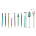 thumbnail image 2 of nail drill set, diamond cuticle nail drill set for nail drill e-file, 2 of 5