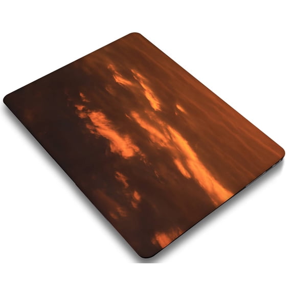 KSK KAISHEK Hard Case Shell Cover Compatible with MacBook Air 13.6" with Retina Display Type C + Black Keyboard Cover Model: A2681 m2 (Colorful B 0122)