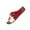 Red, variant on ShiShine Womens Slide Sandals Criss Cross Strap Dual Buckle Accent Embossed Metallic Upper Open Toe Sandals