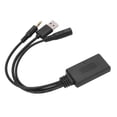 thumbnail image 4 of Cable auxiliar Bluetooth 50 Cable auxiliar de Audio a prueba de agua sonido manos libres sin pérdidas con micrófono para reemplazo de coche para Alfa Romeo 159 ANGGREK Otros, 4 of 8