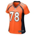 thumbnail image 2 of Women's Nike William Sherman  Orange Denver Broncos Team Game Jersey, 2 of 3