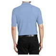 thumbnail image 2 of Yellow Rooster Male Silk Touch Polo Men Extended T-Shirts Light Blue 2XL, 2 of 7