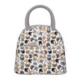 thumbnail image 1 of Easygdp Cute Cats Bolsa de Almuerzo Insulada Grande, Forro de Aluminio, Diseño Espacioso, a Prueba de Fugas, Ideal para Trabajo, Picnics, Viajes y Actividades al Aire Libre, 1 of 6