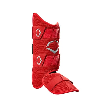 EvoShield PRO-SRZ WTV1200 Red Right Hand Hitter Baseball Protective Ankle (Best Right Handed Hitters In Baseball)