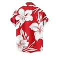 thumbnail image 4 of WAENQINLA Hawaiian Shirt for Men, Floral Tropical Shirts Casual Summer Short Sleeve Button Down Shirt Vacation Outfits Beach Shirt 2025, 4 of 4