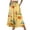 Saffron, variant on Fashion Women Skirts New Casual All-match Skirt Loose Elastic Waist Floral Print Ethenic Style Boho Skirt Bohemian Style Skirt