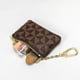 thumbnail image 2 of Monedero mini con cremallera corta, bolso pequeño, bolso con llavero impreso, bolso colgante, 2 of 5