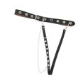thumbnail image 1 of Cadena de cintura Zulema Punk para mujer PU cuero ligero, 1 of 8