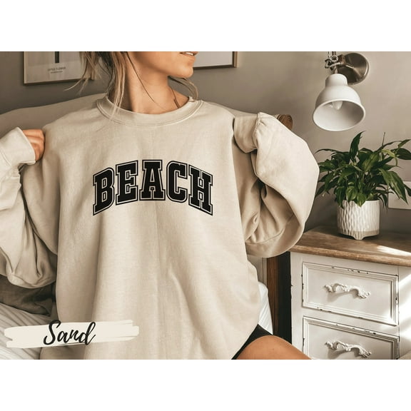 Beach Sweatshirt, Beach Sweater