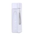 thumbnail image 2 of Sport Square Tea Milk Fruit Water Cup 480ml Transparent Drink Bottle with Rope, 2 of 8