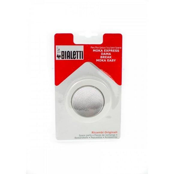 Bialetti 06964 replacement gasket/filter for 12 cup makers.