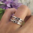 thumbnail image 6 of Boho Silver Spinner Ring | 925 Sterling Silver Two Band Ring | Meditation Thumb Ring | Handmade Spinning Anxiety Ring | Fidget Worry Band, 6 of 9