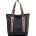 thumbnail image 1 of Sacs à Bandoulière en Toile pour Femmes, Sacs à Main Rétro Décontractés, Sac de Travail, Cabas, 1 of 7
