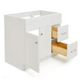 thumbnail image 7 of Ariel F036s-L-Bc Hamlet 36" Single Free Standing Vanity Cabinet Only - Grey, 7 of 7