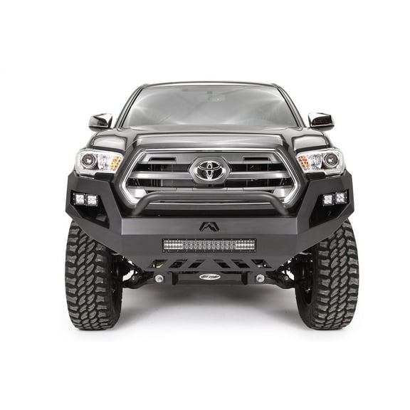 Fab Fours Tt16 D3653 1 Vengeance Front Bumper Fits 16 22 Tacoma Fits select: 2016-2020,2022-2023 TOYOTA TACOMA