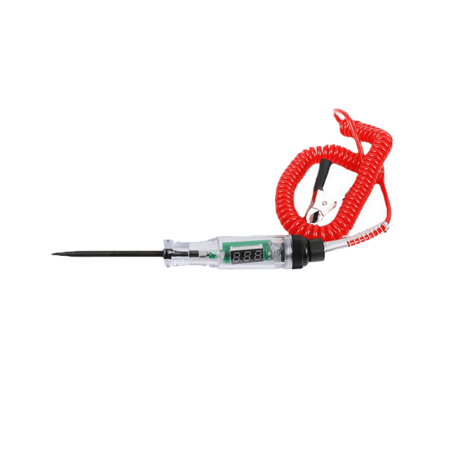 6V 12V 24V Automotive Electric Circuit Tester Digital Light Probe Test Pen for Car Boat Auto Accessories