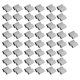 thumbnail image 2 of 50pcs Stainless Steel Greenhouse Overlap S Clips Durable Glass Frame Fixing Clamp, 2 of 5