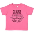 thumbnail image 3 of Inktastic My Great Grandma in Heaven Watches over Me Boys or Girls Baby T-Shirt, 3 of 5