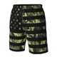 thumbnail image 4 of Fotbe American Flag Camo Trajes de Baño Estampados para Hombre, Shorts de Verano de Secado Rápido, Ropa de Playa, Bañadores-X-Large, 4 of 6