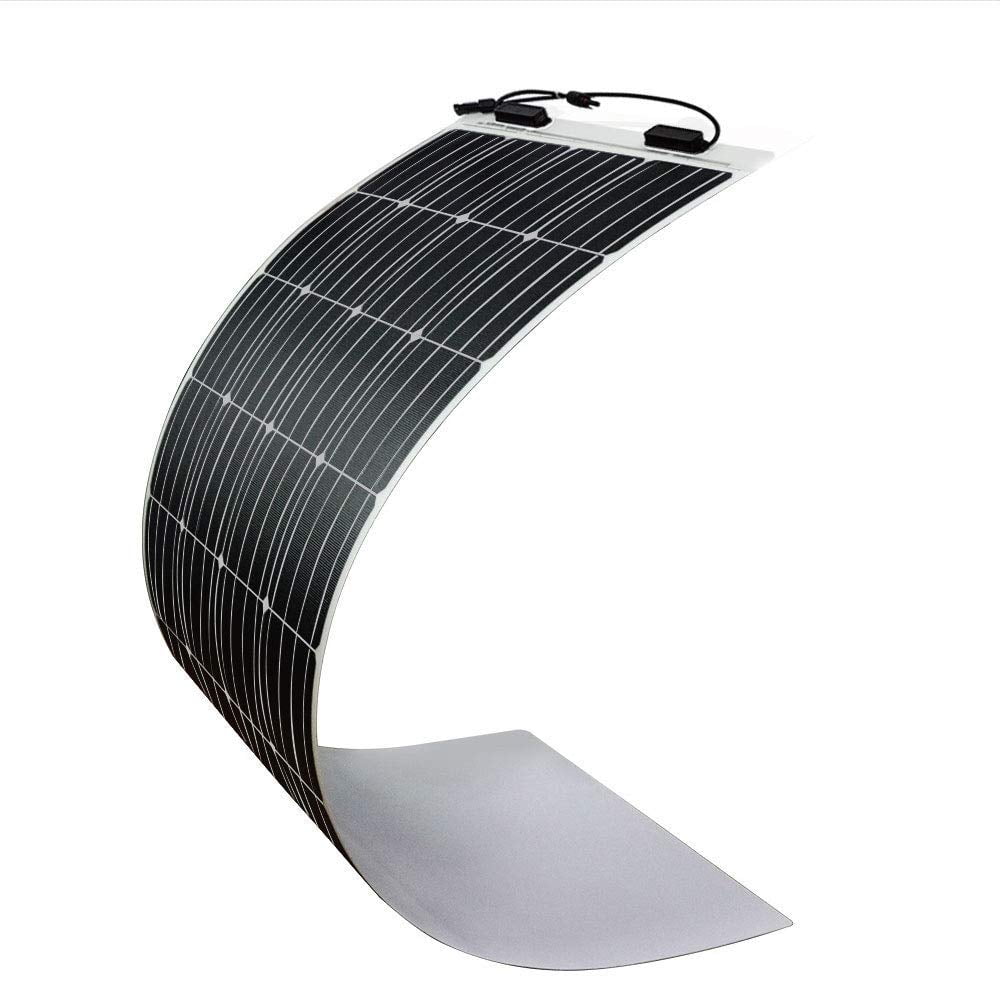 Renogy 160 Watt 12 Volt Extremely Flexible Monocrystalline Solar Panel Ultra Lightweight