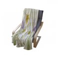 thumbnail image 3 of Floral Soft Flannel Fleece Blanket, Composition of Blossoming Spring Wildflowers Chamomiles and Lavenders, Cozy Plush for Indoor and Outdoor Use, 50" x 60", Eggshell and Multicolor, by Ambesonne, 3 of 5