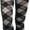 Large Opaque Argyle - Black/Grey, variant on ToBeInStyle Women's Big Argyle Spandex Pantyhose - Pink/Fuchsia