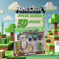 thumbnail image 4 of Set de goma de borrar P.M.I. Mine Craft 3D, paquete de 8 unidades, set de coleccionista de lujo, 4 of 7
