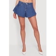 thumbnail image 3 of Women's Almost Famous Denim Flared Cutoff Shorts, 3 of 4