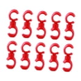 thumbnail image 1 of 10 abrazaderas para cables de bicicleta, compactas y de mantenimiento, para cables de freno de bicicleta BMX. Rojo, 1 of 8