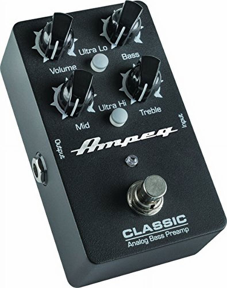 Ampeg Classic Analog Bass Preamp Pedal - Walmart.com