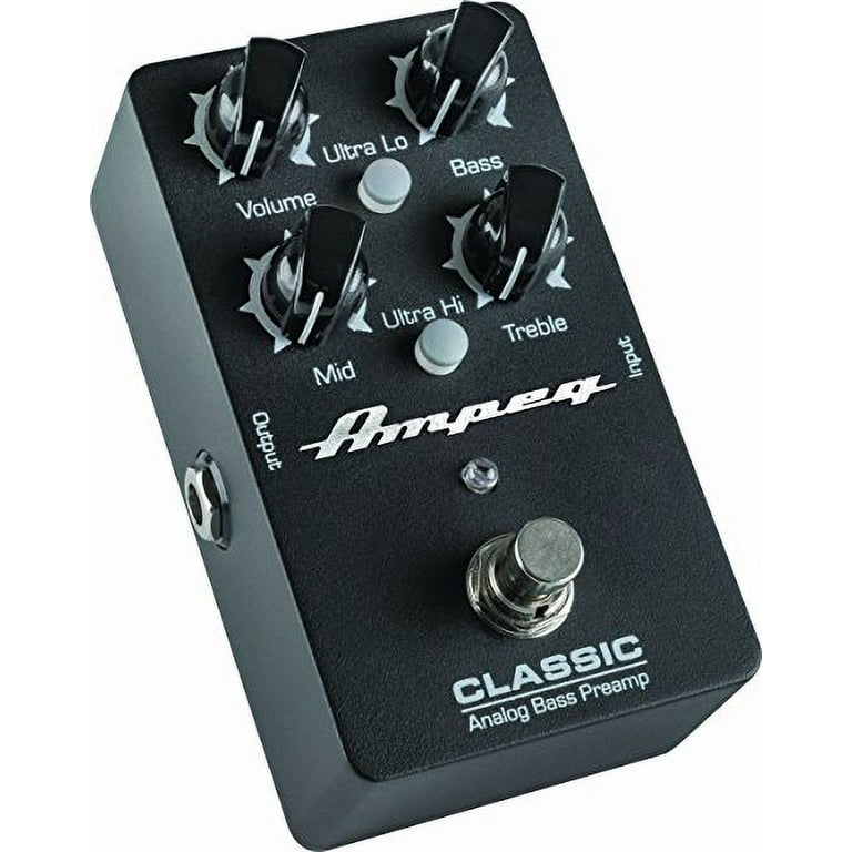 Ampeg Classic Analog Bass Preamp Pedal - Walmart.com