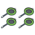 thumbnail image 1 of Demonsen Collapsible Colander With Handle, Folding Strain Basket Space Saving With Hanging Hole For Pasta Vegetables Fruits, 1 of 8