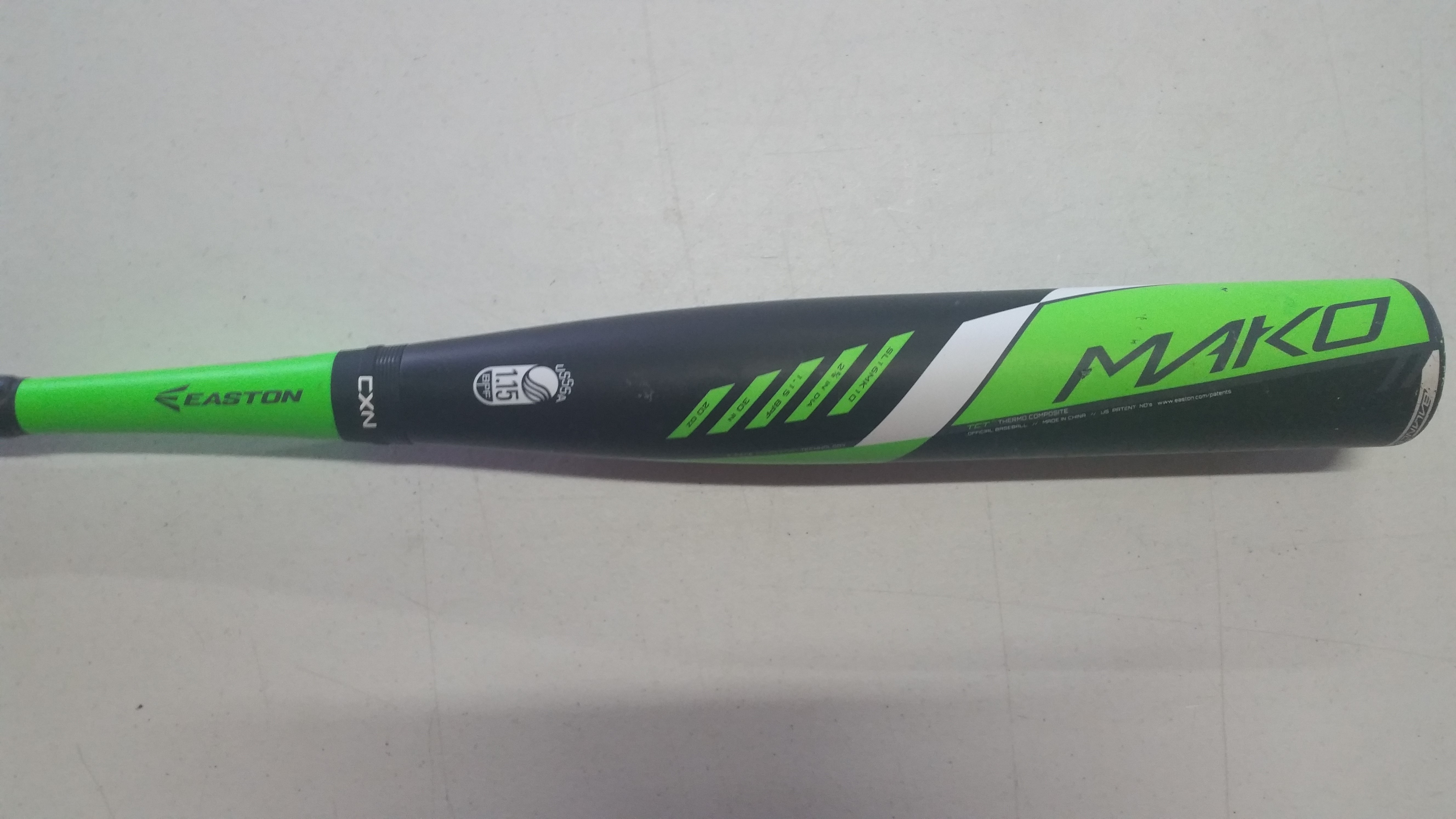 Easton Mako Composite Baseball Bat, 30" (10)