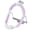 Light Purple, variant on YXMEIGUO 3 Pcs Satin Strap Covers, CPAP Strap Covers Mask Frame Cushion Covers, Satin Sleep Headgear Cover Compatible with DreamWear, AirFit N30i P30i, Floral