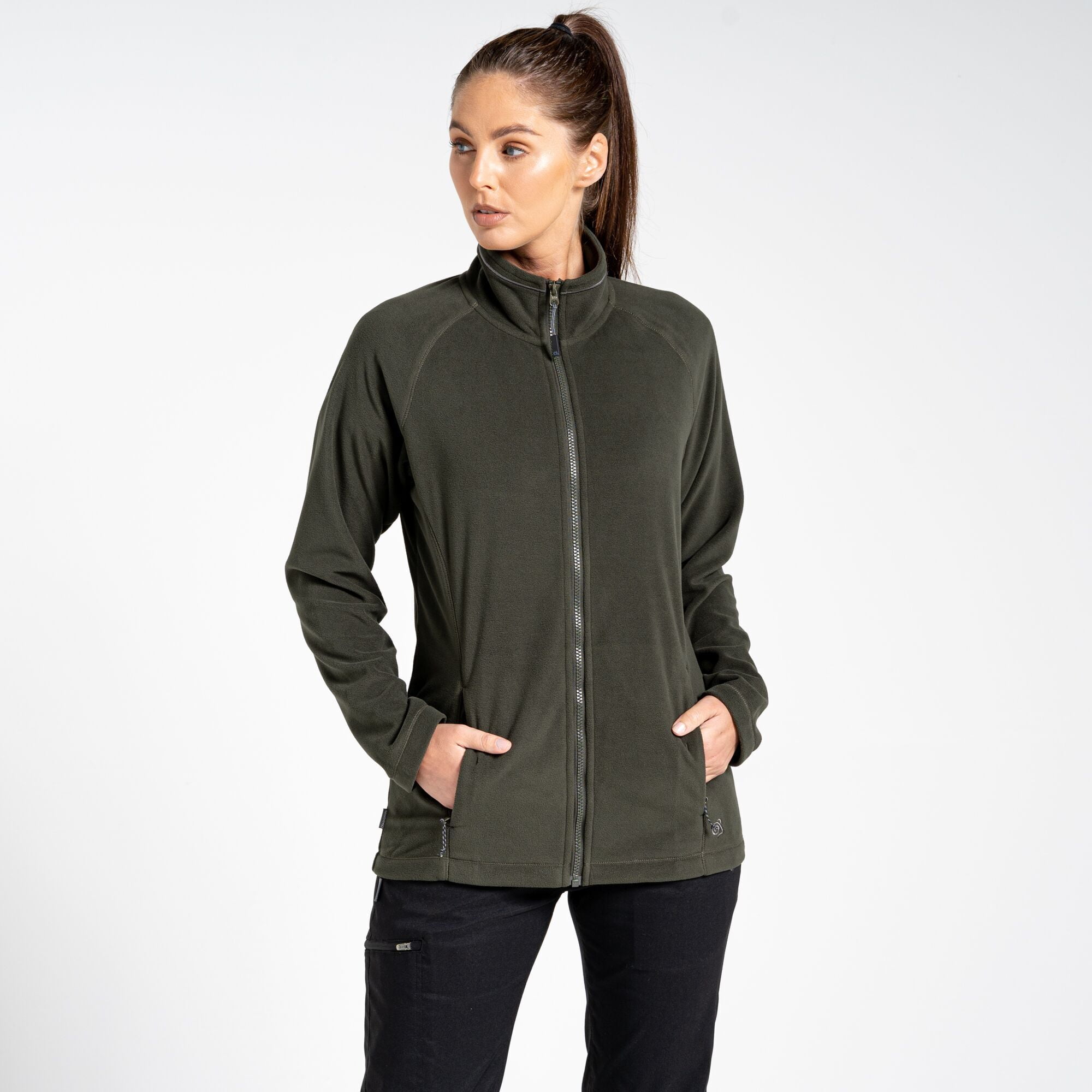 Craghoppers Womens Expert Miska 200 Fleece Jacket Black 12 Us