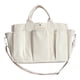 thumbnail image 1 of Bolsas de pañales para bebé para mujer bolso de hombro de lona ligero de gran capacidad y Color sólido, 1 of 9