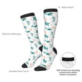 thumbnail image 4 of Naloa Turtles And Seahorses Thigh High Socks Extra Long Stretchy Sock Women Over Knee High Opaque Stocking Daily Wear, 4 of 6